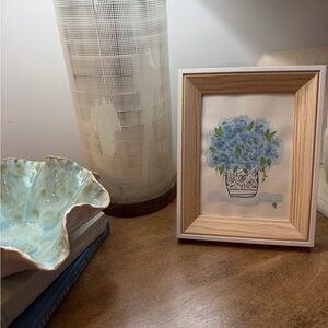 Watercolor Hydrangea Painting